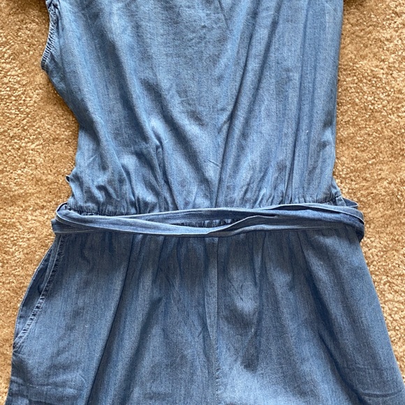 NWT - denim jumpsuit - Size: L - Picture 7 of 10
